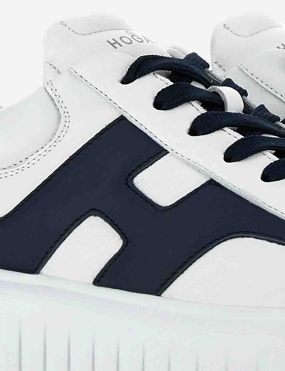 Sneakers Hogan H-Stripes White Blue