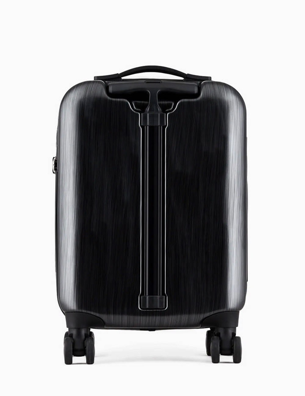 Trolley cabina in ABS con maxi aquila a rilievo Grigio