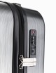 Trolley cabina in ABS con maxi aquila a rilievo Grigio