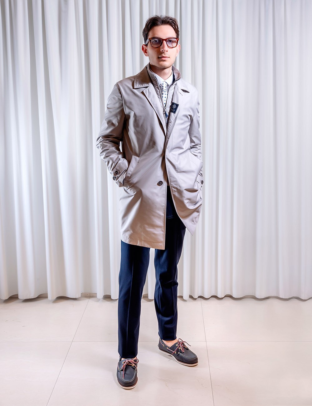 Impermeabile Morning Coat grigio