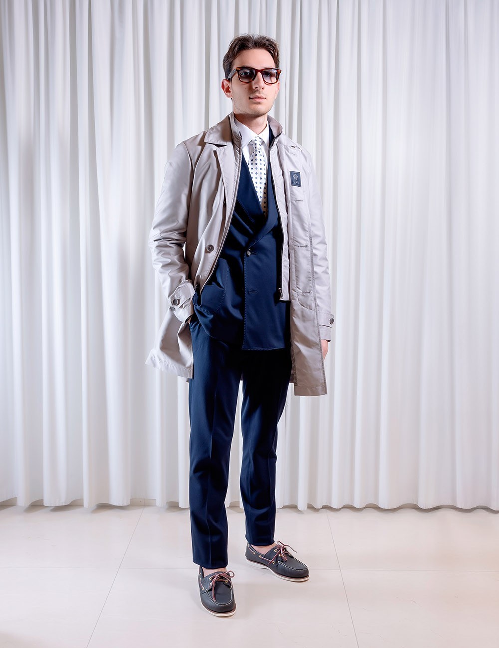 Impermeabile Morning Coat grigio