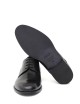 Scarpa con lacci in pelle nera time