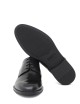 Scarpa con lacci in pelle nera time