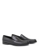 Mocassino in pelle nero time