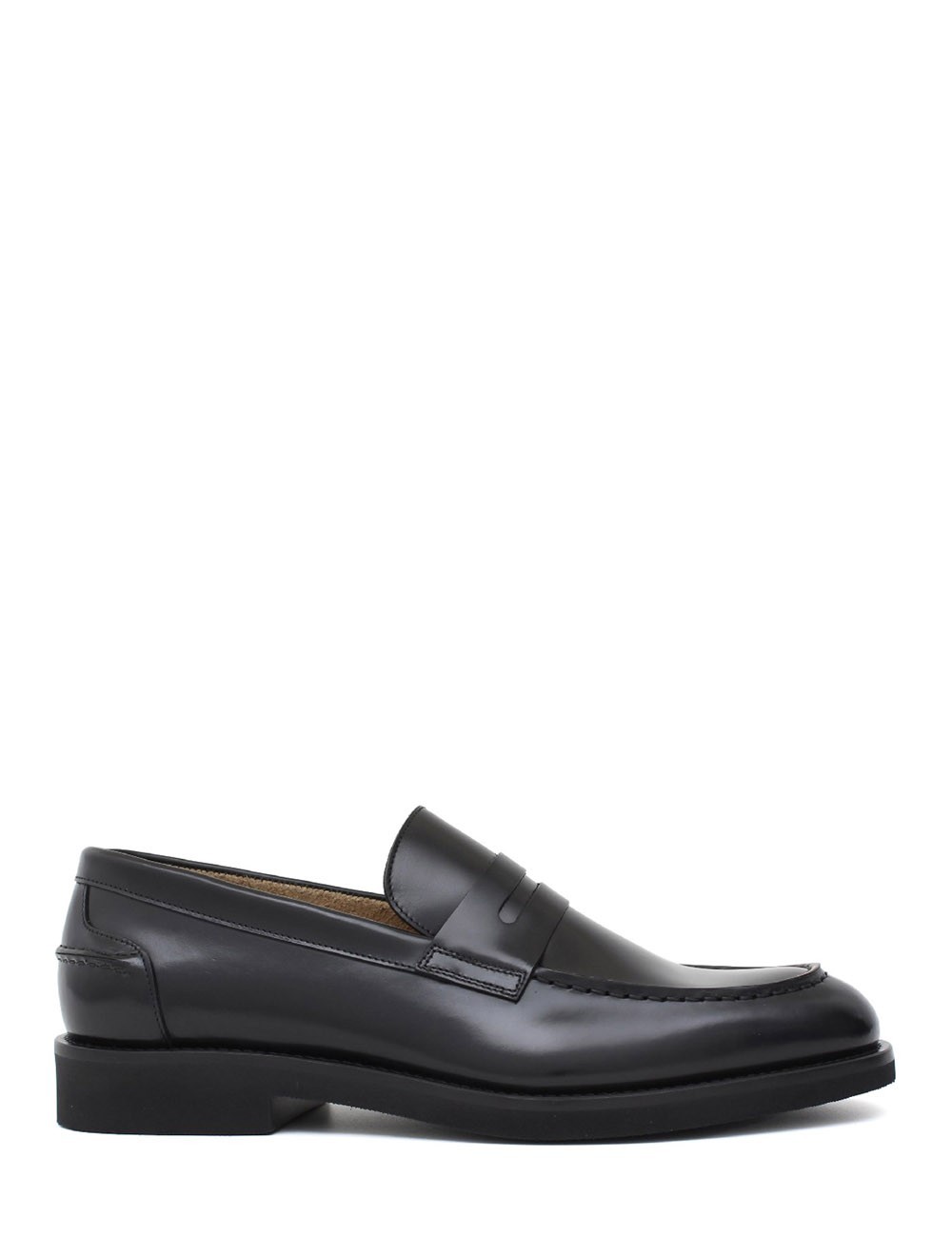 Mocassino in pelle nero chelsea