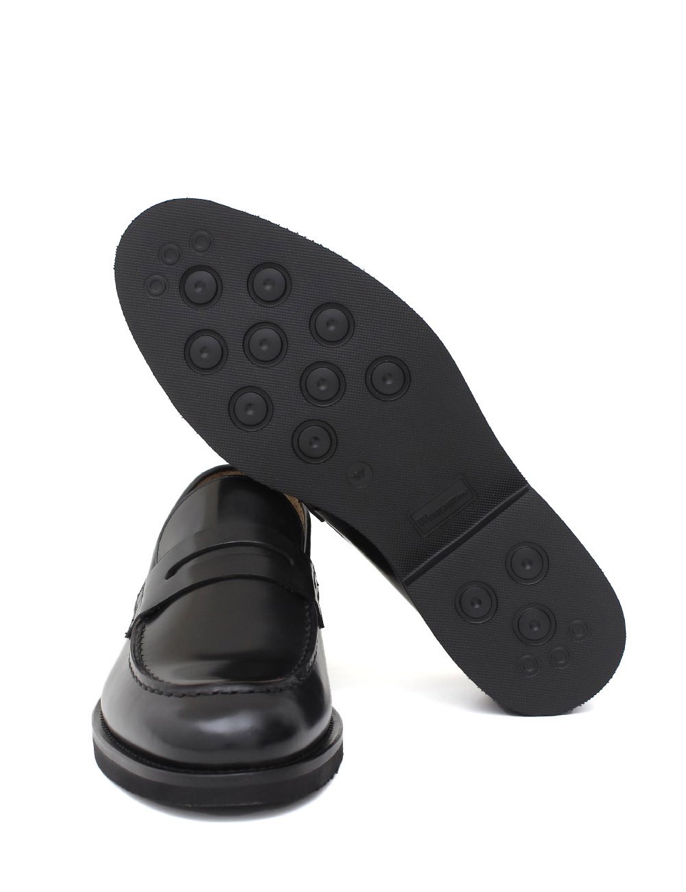 Mocassino in pelle nero chelsea