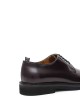 Scarpa con lacci in vitello bordeaux