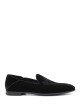 Mocassino in velluto Dragon nero
