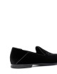 Mocassino in velluto Dragon nero