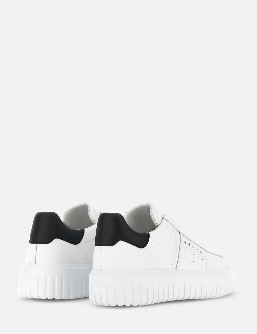 Sneakers H-Stripes Bianco Nero