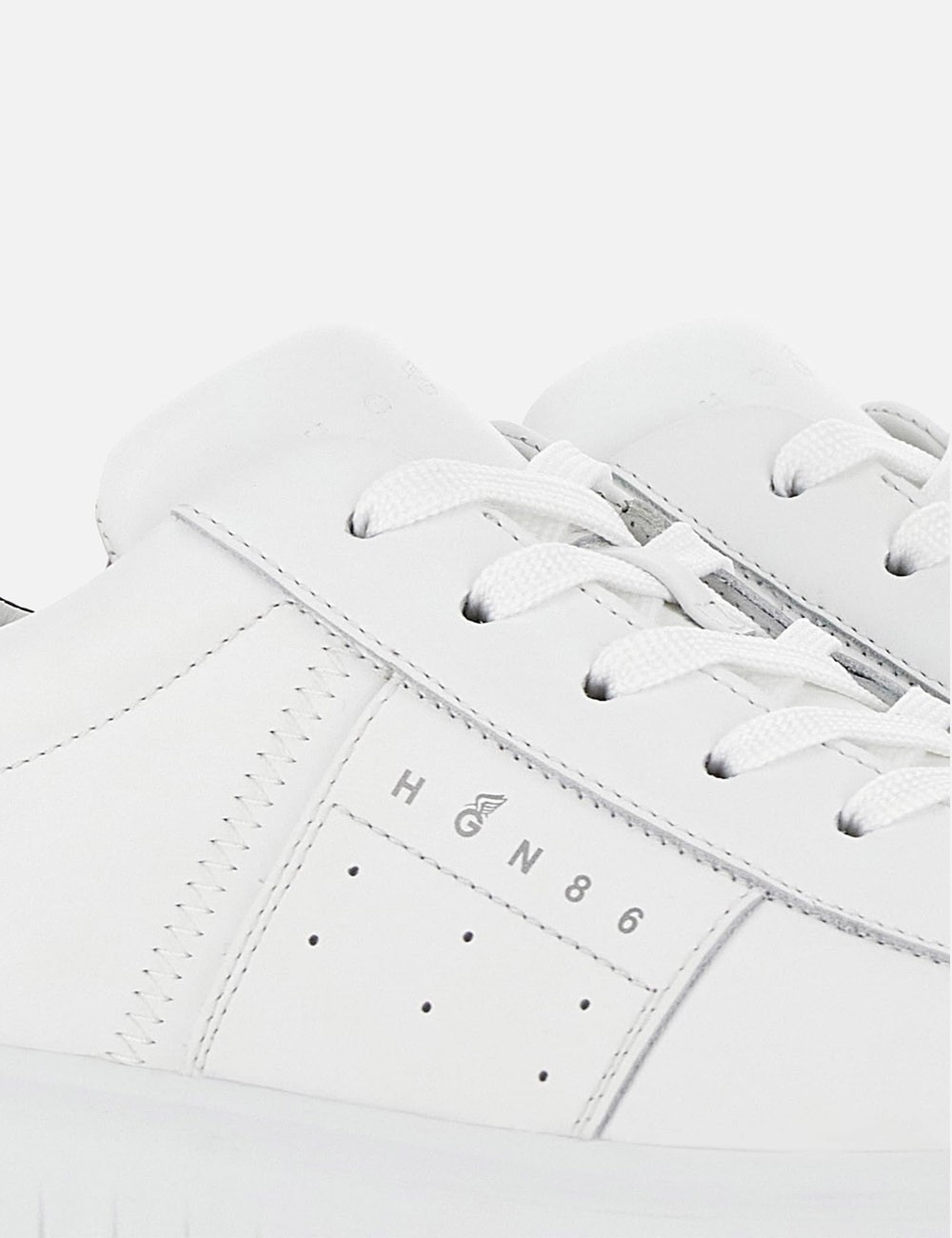 Sneakers H-Stripes Bianco Nero