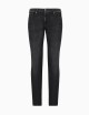 Jeans J06 slim fit in comfort denim 10 oz twill melange nero md