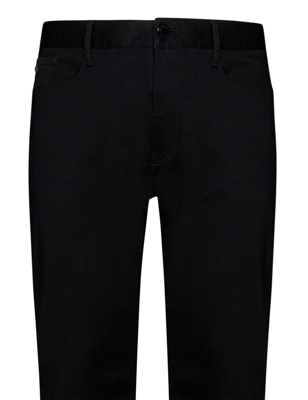 Pantaloni a Gamba Dritta neri