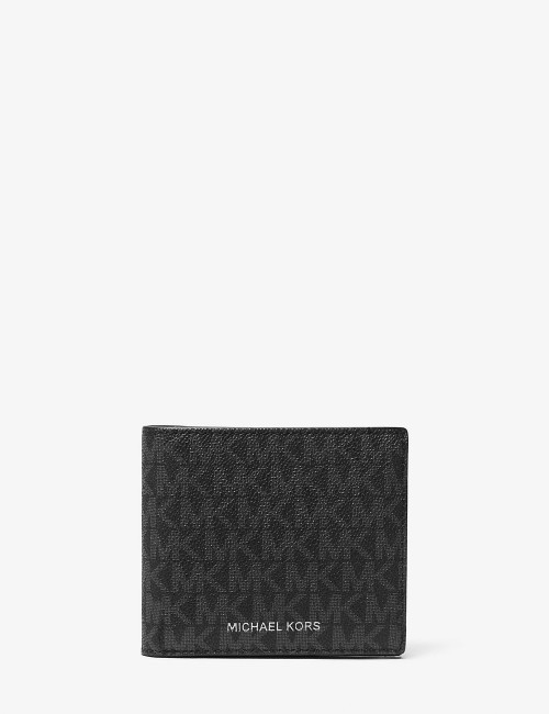 Hudson Signature Logo Billfold Wallet  black