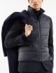 Double-breasted Double Coat in Wool and Cashmere blue