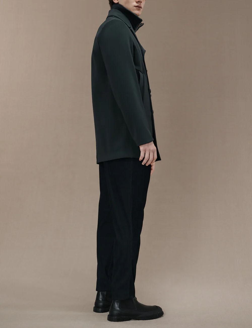 Winter Thermo Peacot Jkt blue black