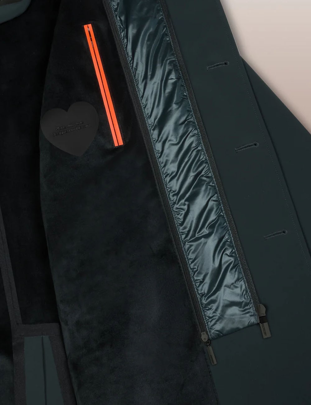 Winter Thermo Peacot Jkt blue black