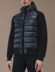 Maglia con zip e cappuccio Amos Perla Duck blue black