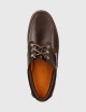 Scarpa da barca Authentics 3 Eye Classic in pelle marrone