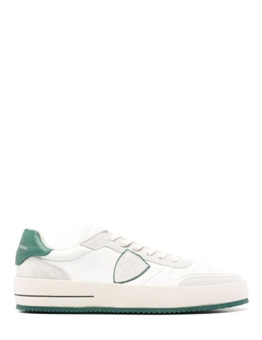 SNEAKERS NICE LOW MAN WEST MIXAGE BLANC VERT