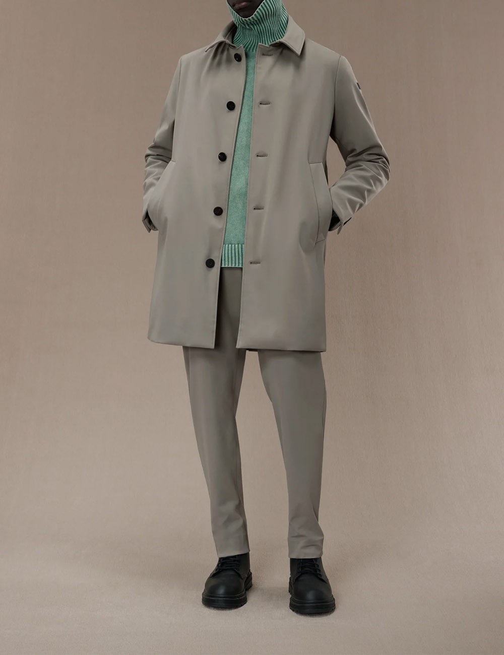 Cappotto Winter Thermo Coat Jkt Blue Black