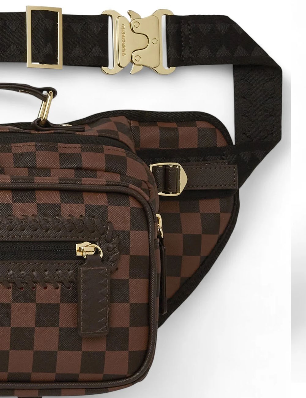 CORE EMBOSS CHECK CARGO CROSSBODY