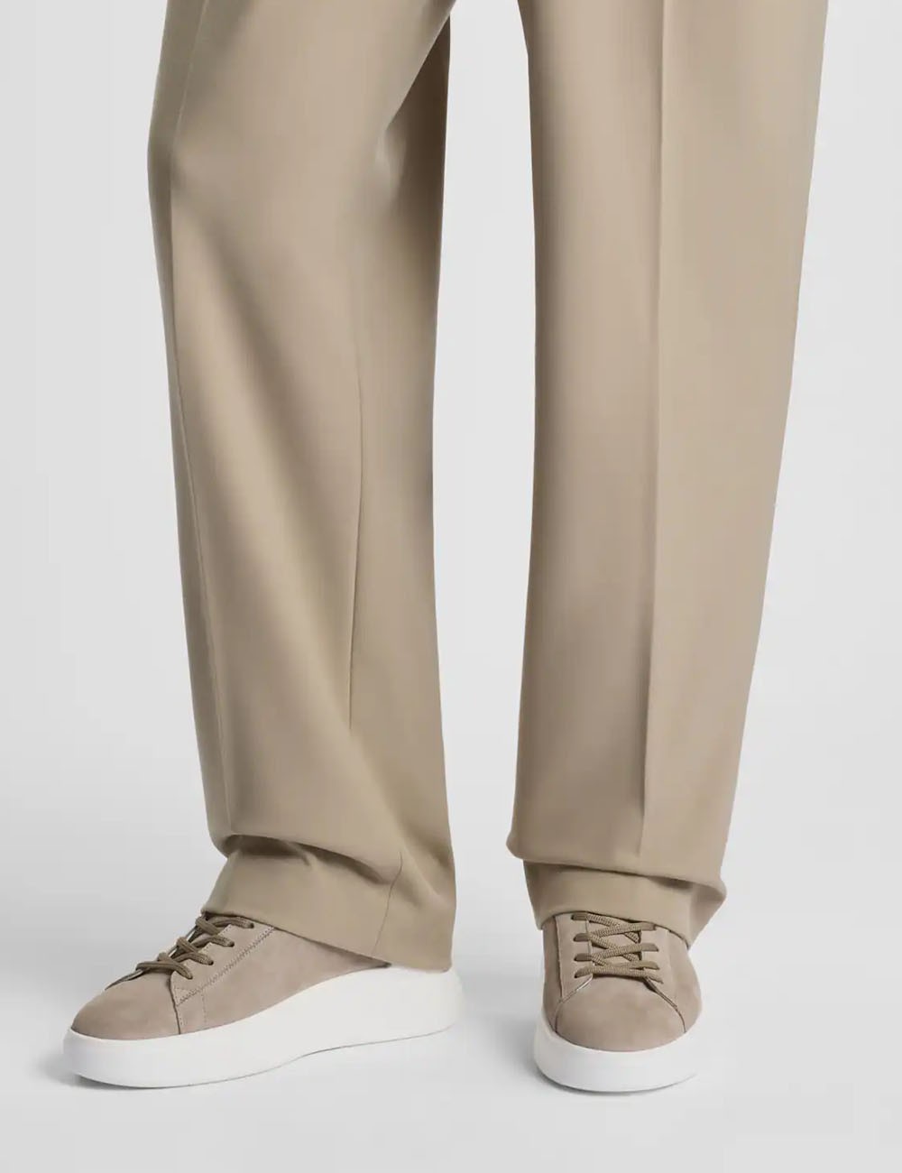 Sneakers H580 scamosciata Marrone