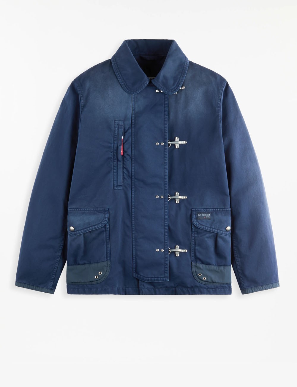 4 Ganci in Cotton Twill - Fay Archive blue