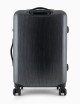 Trolley medio in ABS con maxi aquila a rilievo grigio