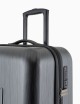 Trolley medio in ABS con maxi aquila a rilievo grigio