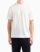 ASV jersey-Lyocell blend T-shirt with Emporio Armani embroidery white