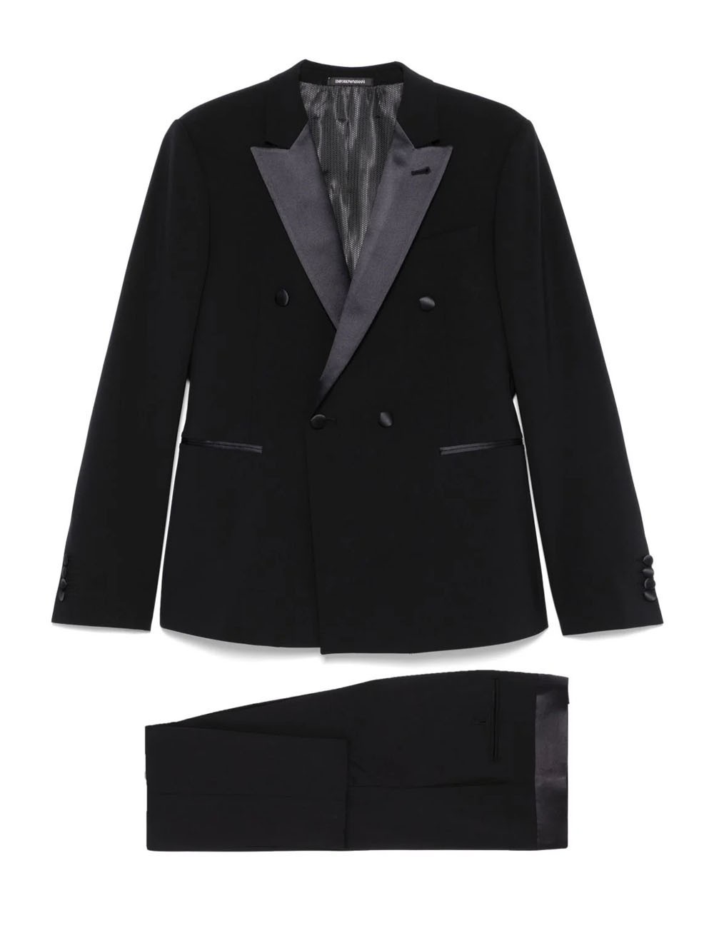 Dark Navy Double Breasted Tuxedo