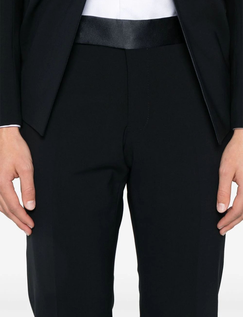 Dark Navy Double Breasted Tuxedo