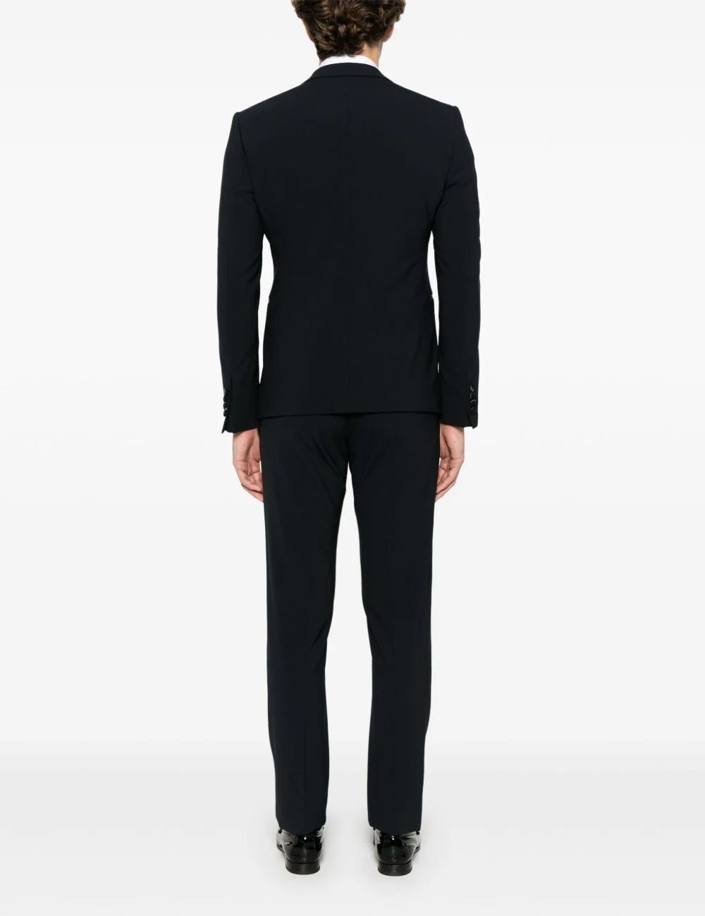 Dark Navy Double Breasted Tuxedo