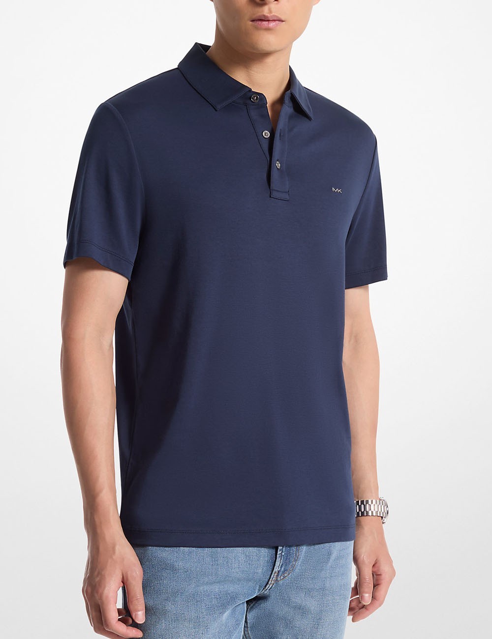 Polo in cotone notte