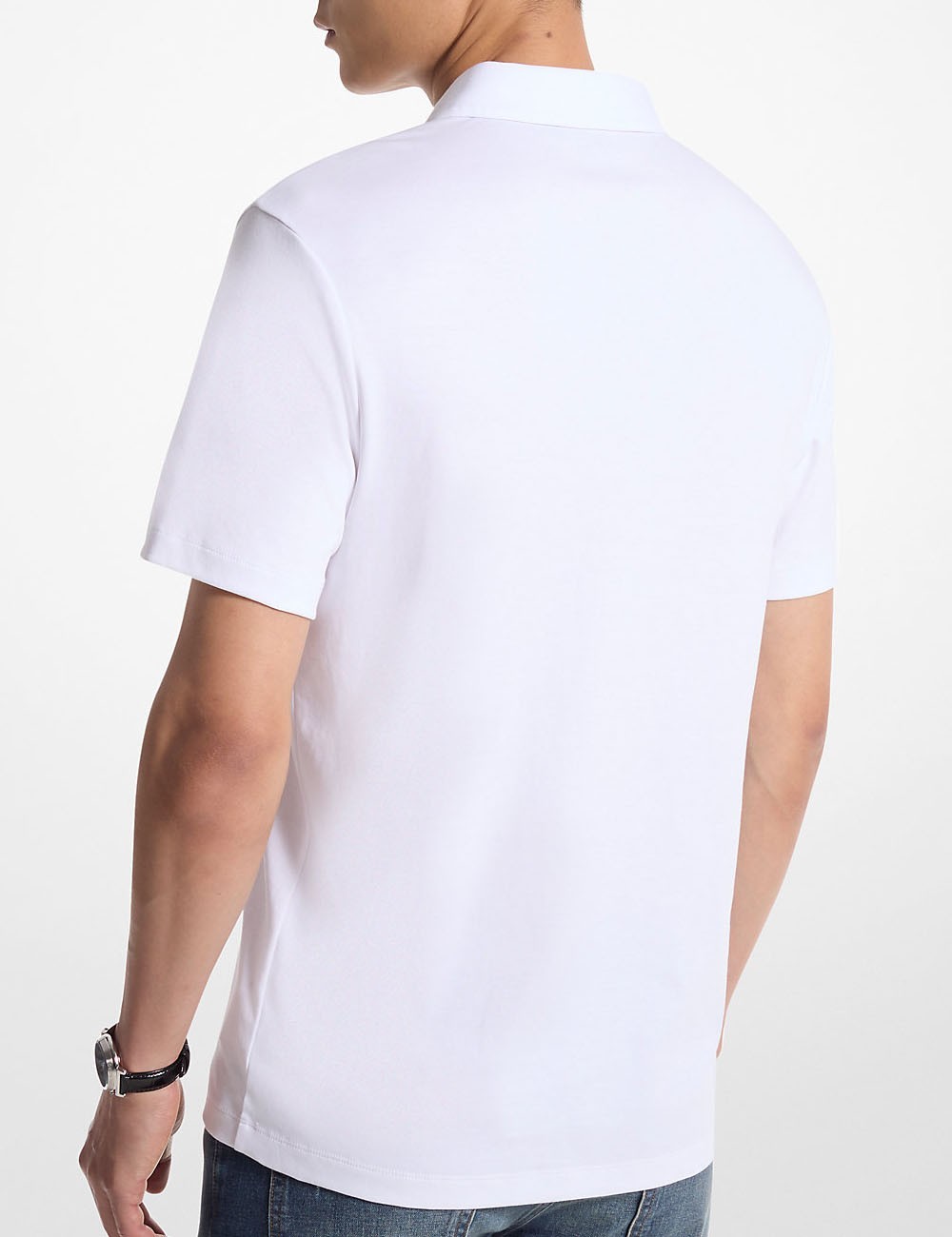 Cotton Polo Shirt white