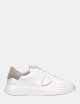 Sneakers Temple Bianco Grigio