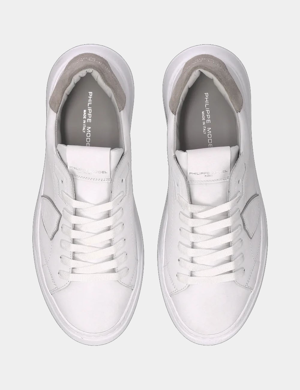 Sneakers Temple Tennis White Grey
