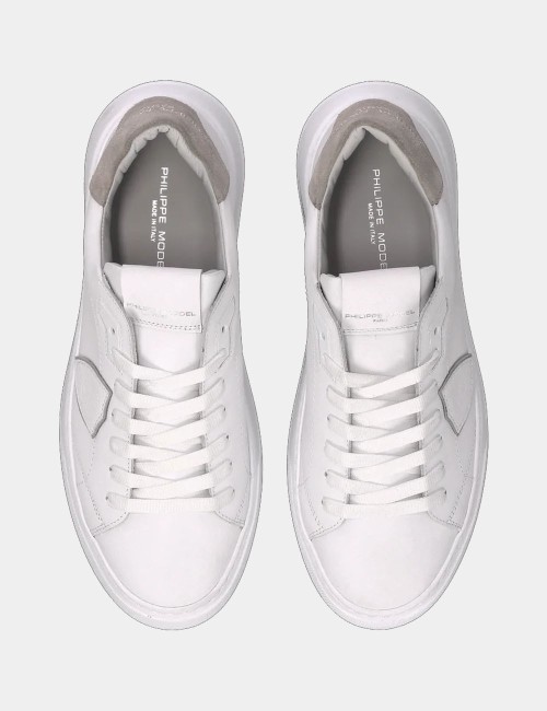 Sneakers Temple Bianco Grigio