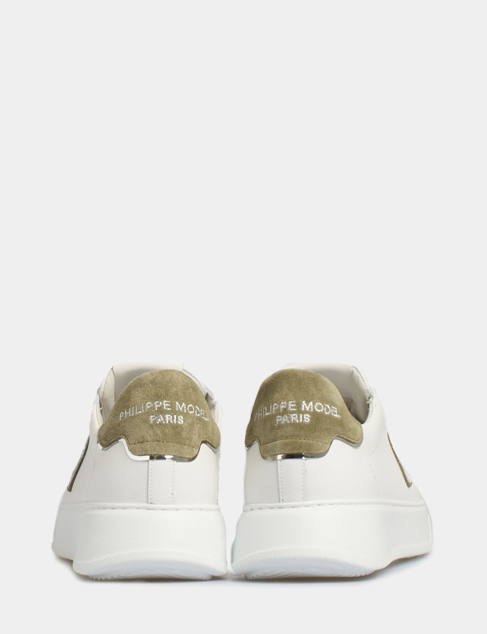 Sneakers Temple Tennis Blanc Vert