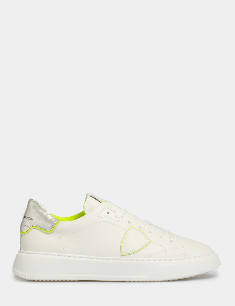 Sneakers Temple Tennis Neon Blanc