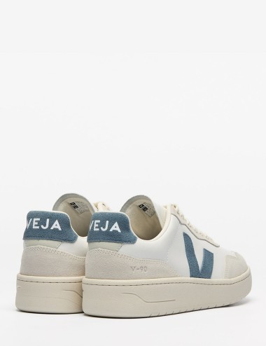 SNEAKERS V-90 LEATHER WHITE CALIFORNIA