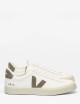 SNEAKERS CAMPO LEATHER WHITE KAKI