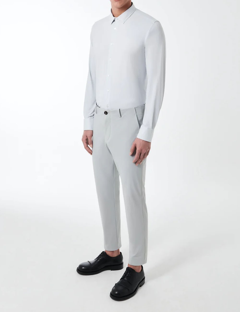 Oxford Open Shirt White