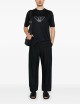 Jersey-Lyocell blend T-shirt with ASV logo embroidery blue