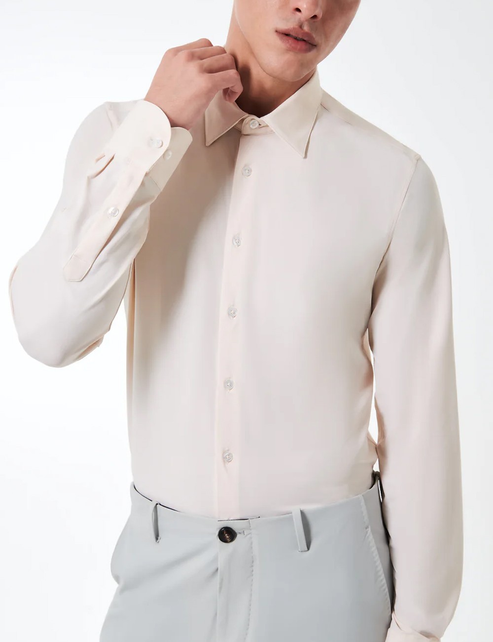 Camicia Oxford blue black