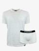 T-shirt con Boxer white