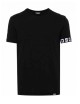 T-shirt with logo bracelet black