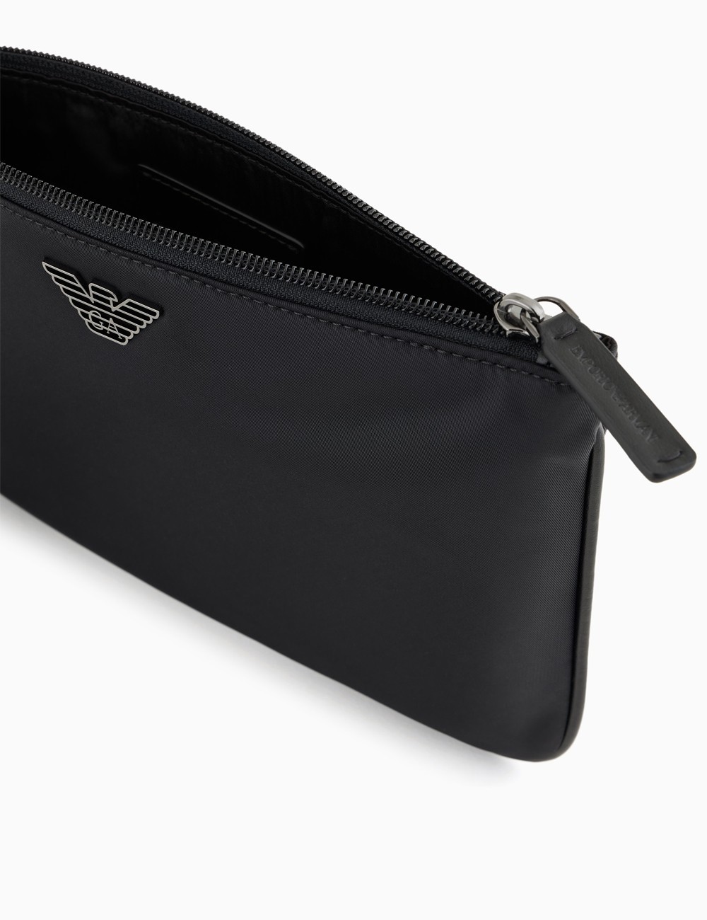 ASV recycled-nylon pouch black