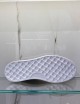 Sneakers in pelle traforate testa di moro